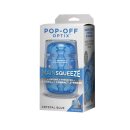 Doc Johnson MAINSQUEEZE Pop-Off Optix Crystal Blue...