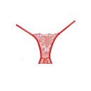 Adore Enchanted Belle Panty ( Crotchless ) - Red - OS