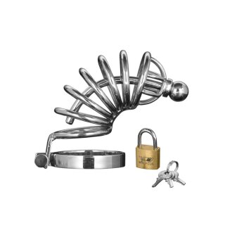 Master Series - Asylum - 6 Ring Chasity Cage