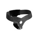 Crave Double Penetration Faux Leather Strap On