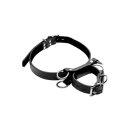 Frog Tie Kneeling Bondage Restrant System - Black