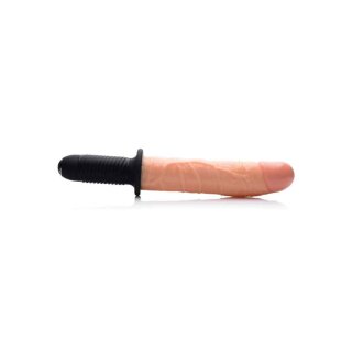 Onslaught 13 Mode XL Dildo Thruster - Flesh
