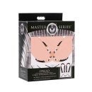 Spread Labia Spreader Straps with Clamps - Black