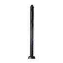 19 Inch Hosed Anal Snake - Black