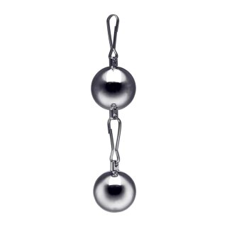 Oppressors Orb 8 Oz Ball Weight with Connection Point - Silver