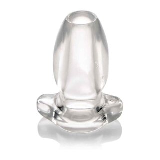 PeepHole Clear Hollow Anal Plug