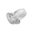 PeepHole Clear Hollow Anal Plug