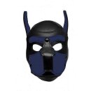 Neoprene Puppy Hood - Black and Blue