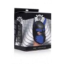 Neoprene Puppy Hood - Black and Blue
