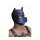 Neoprene Puppy Hood - Black and Blue