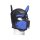 Neoprene Puppy Hood - Black and Blue