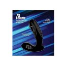7x P-Thump Tapping Prostate Vibe with Remote Control - Black