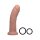 Brazen 8" Silicone Dildo with Harness - Flesh