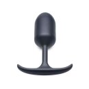 Premium Silicone Weighted Anal Plug - Large
