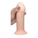 Squeezable Thick Phallic Dildo- Flesh