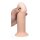 Squeezable Thick Phallic Dildo- Flesh
