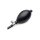Master Series Ass-Pand Large Inflatable Silicone Anal Plug - Black