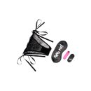 Power Panty Lace Panties, Bullet, & Blindfold Kit - Pink