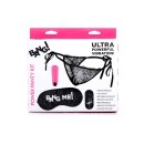 Power Panty Lace Panties, Bullet, & Blindfold Kit - Pink