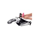Power Panty Lace Panties, Bullet, & Blindfold Kit - Pink