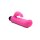 XL Bullet & Rabbit Silicone Sleeve - Pink