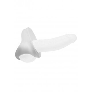 Perfect Fit The Bumper Penis+ Testicle Ring transparent