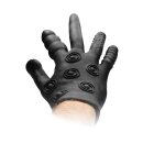 Silicone Stimulation Glove Black