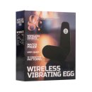 Wireless vibrating egg Black