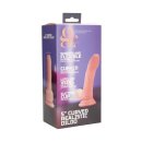 5 Inch Curved Realistic Dildo Flesh