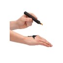 Shots small Teasing wax candles 4 pieces black