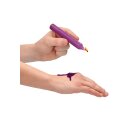 Shots small teasing wax candles 4 pieces black, red, pink, blue