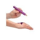 Shots große Teasing-Wachskerzen 4 Stück schwarz, rot, rosa, blau