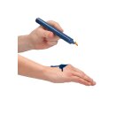 Shots große Teasing-Wachskerzen 4 Stück schwarz, rot, rosa, blau