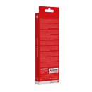 Shots large teasing wax candles 4 pieces red