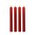 Shots large teasing wax candles 4 pieces red