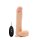 Vibrating Realistic Cock - 9" - With Scrotum - Skin