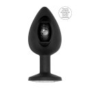 Sono - No. 91 - Self Penetrating Butt Plug - Black 4,2 cm