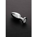 Jeweled Butt Plug Cubic Zircon Medium 3 cm