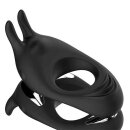 FeelzToys  Zeus Dual Vibe Cock Ring Black
