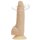 Naked Addiction Rotating & Vibrating Dong with Remote Vanilla 19cm