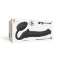 Strap-On-Me Semi-Realistic Bendable Strap-On Black M