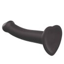 Strap-On-Me Semi-Realistic Dual Density Bendable Dildo Black S