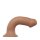 Strap-On-Me Semi-Realistic Dual Density Bendable Dildo Caramel L